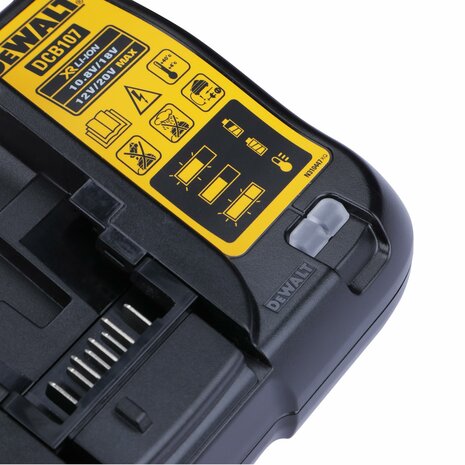 DeWALT DCB107 Multilader 10.8V - 18V XR Li-Ion