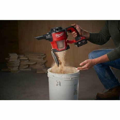 Milwaukee M18 CV-0 18V Li-Ion accu compacte handstofzuiger