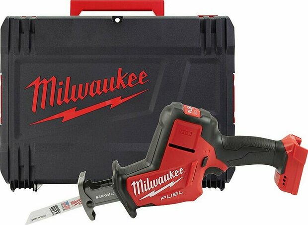 Milwaukee M18 FHZ-0X 18V accu Reciprozaag body in HD Box - 22mm - 4933459887