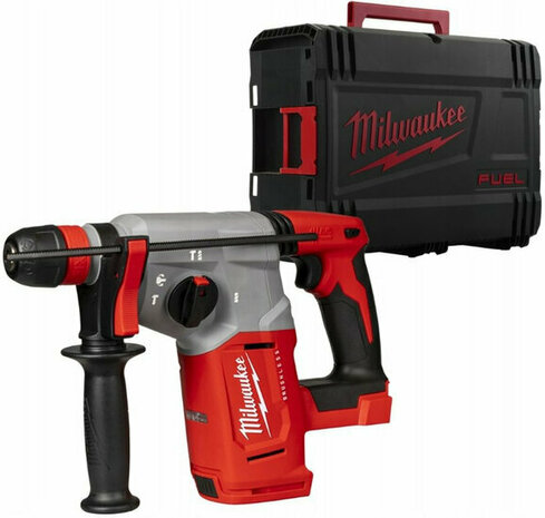 Milwaukee M18 BLHX-0X 18V Accu SDS-plus combihamer body in HD Box - 2.3J - 4933478891 - koolborstelloos