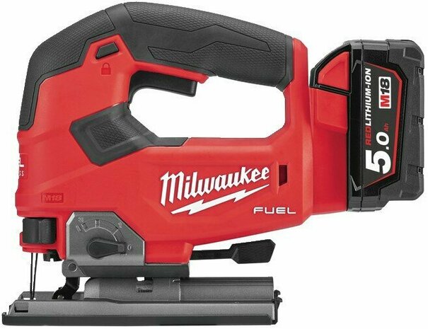 MILWAUKEE M18 FJS-502X ACCU DECOUPEERZAAG 25MM 18V 5.0AH LI-ION M18 FUEL&trade; IN HD-BOX - 4933464727