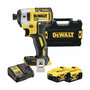 DeWalt DCF887P2 18V accu slagschroevendraaier set (2x 5.0Ah accu en lader) in TSTAK - koolborstelloos